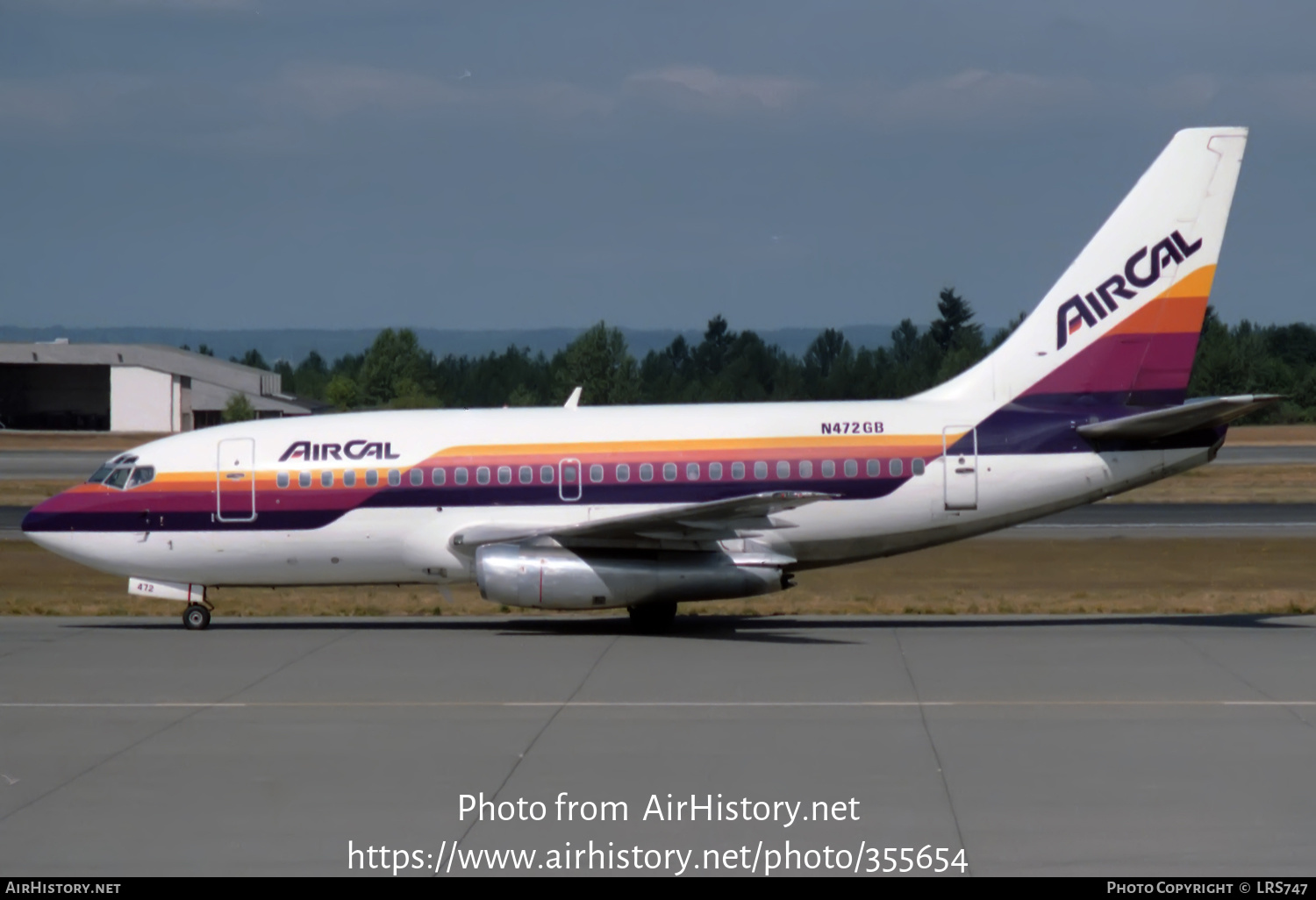 Aircraft Photo of N472GB | Boeing 737-159 | AirCal | AirHistory.net #355654