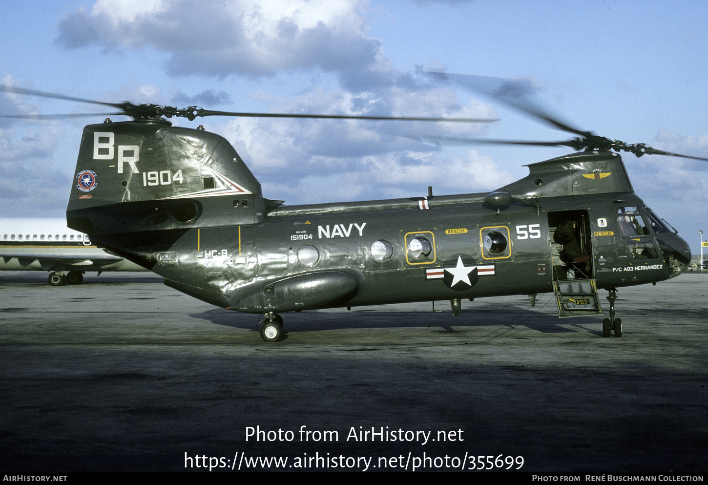 Aircraft Photo of 151904 | Boeing Vertol UH-46D Sea Knight | USA - Navy | AirHistory.net #355699