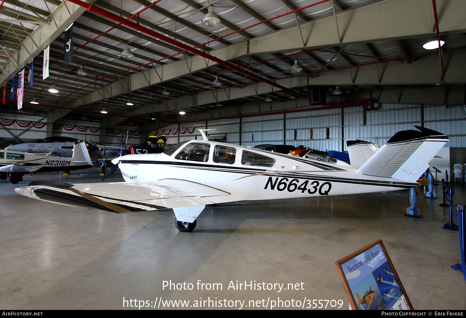 Aircraft Photo of N6643Q | Beech V35B Bonanza | AirHistory.net #355709