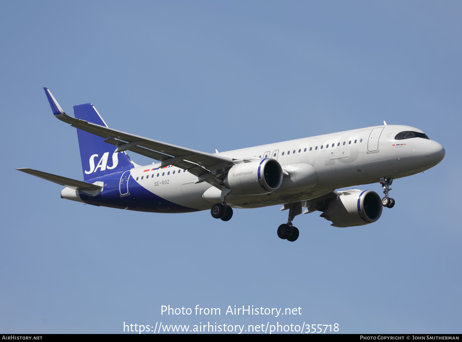 Aircraft Photo of SE-ROZ | Airbus A320-251N | Scandinavian Airlines - SAS | AirHistory.net #355718