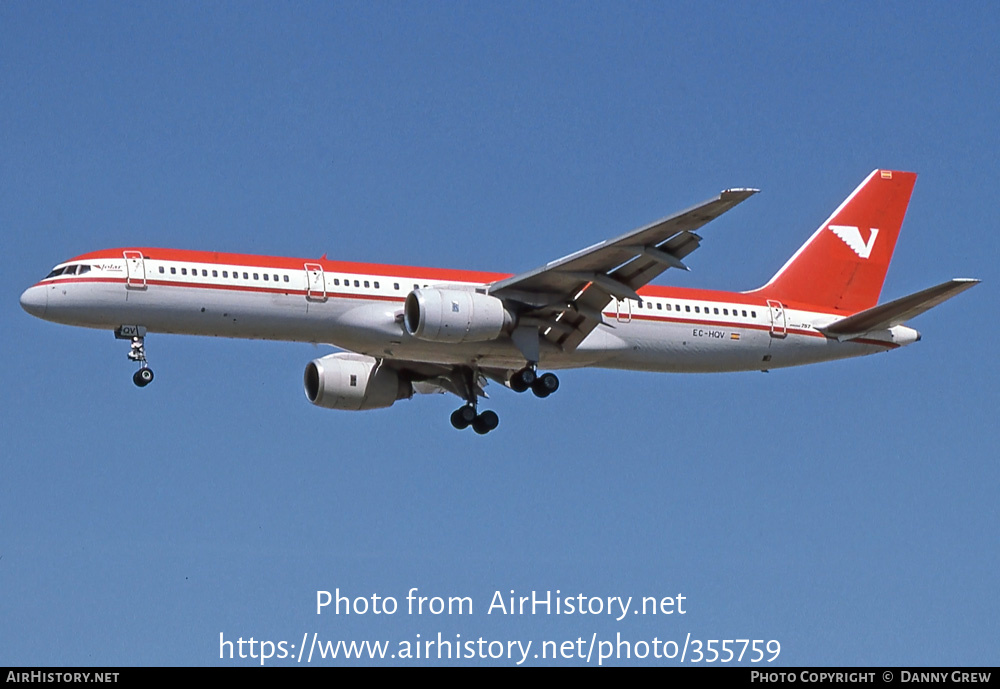 Aircraft Photo of EC-HQV | Boeing 757-2G5 | Volar Airlines | AirHistory.net #355759