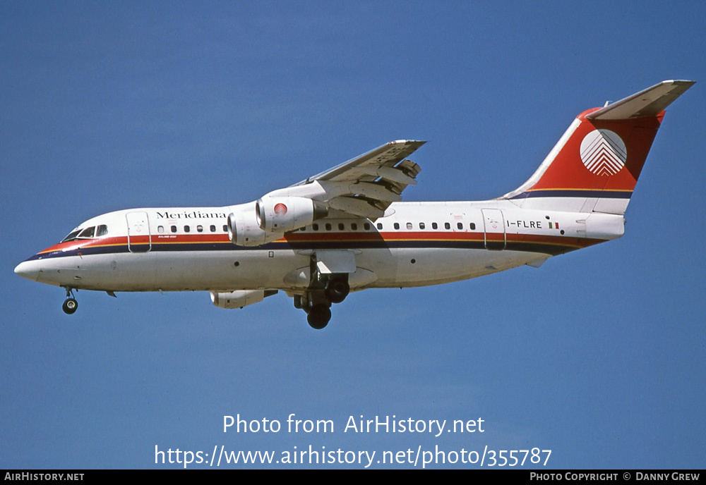 Aircraft Photo of I-FLRE | British Aerospace BAe-146-200 | Meridiana | AirHistory.net #355787