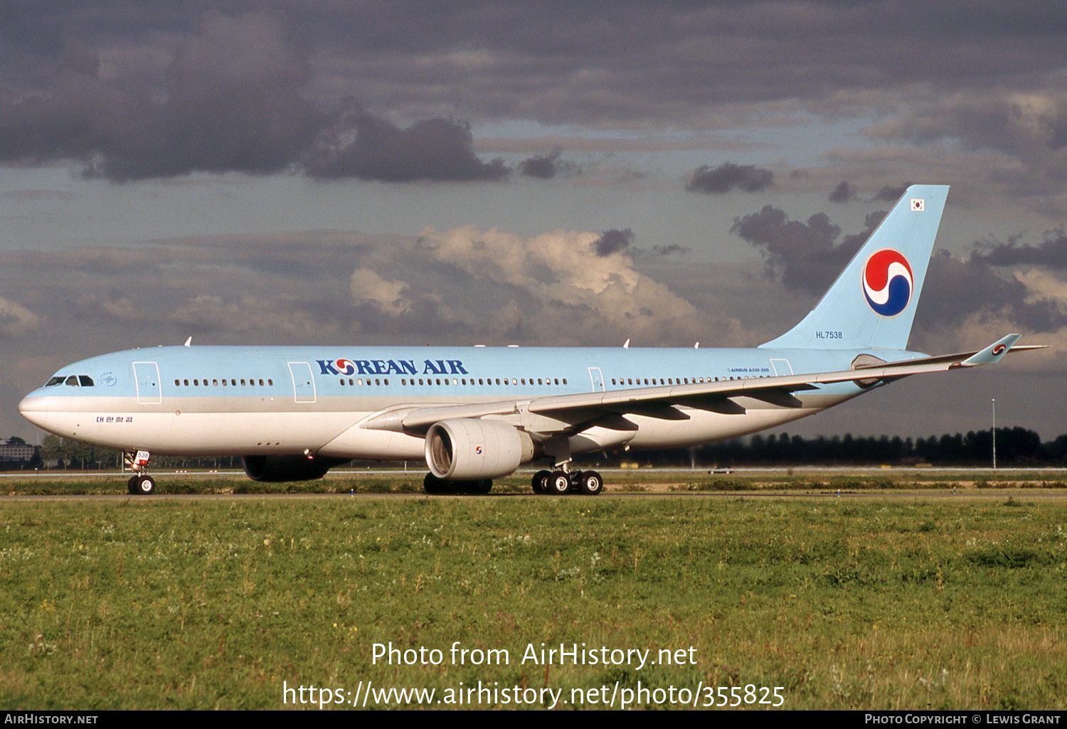 Aircraft Photo of HL7538 | Airbus A330-223 | Korean Air | AirHistory.net #355825