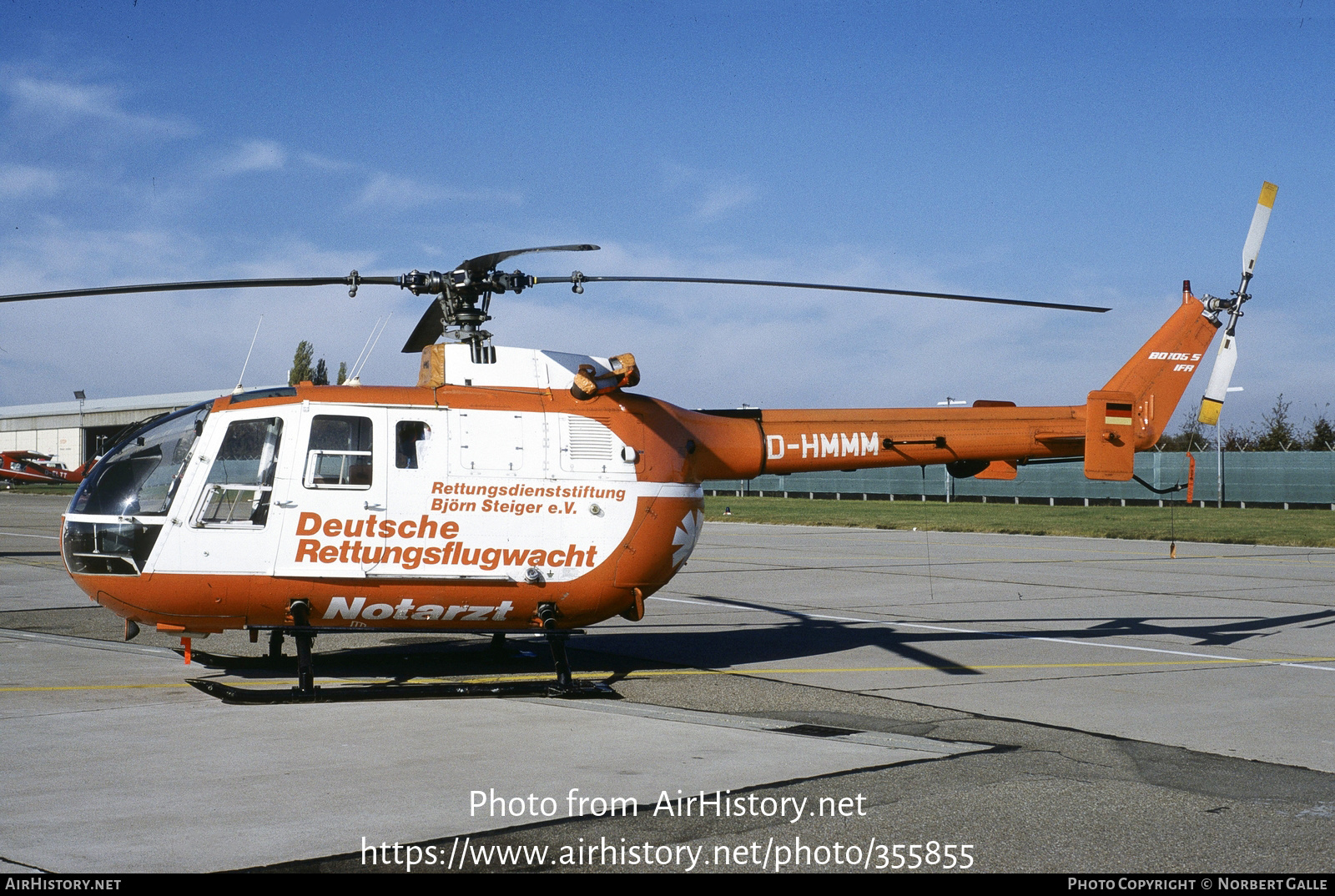 Aircraft Photo of D-HMMM | MBB BO-105S | AirHistory.net #355855