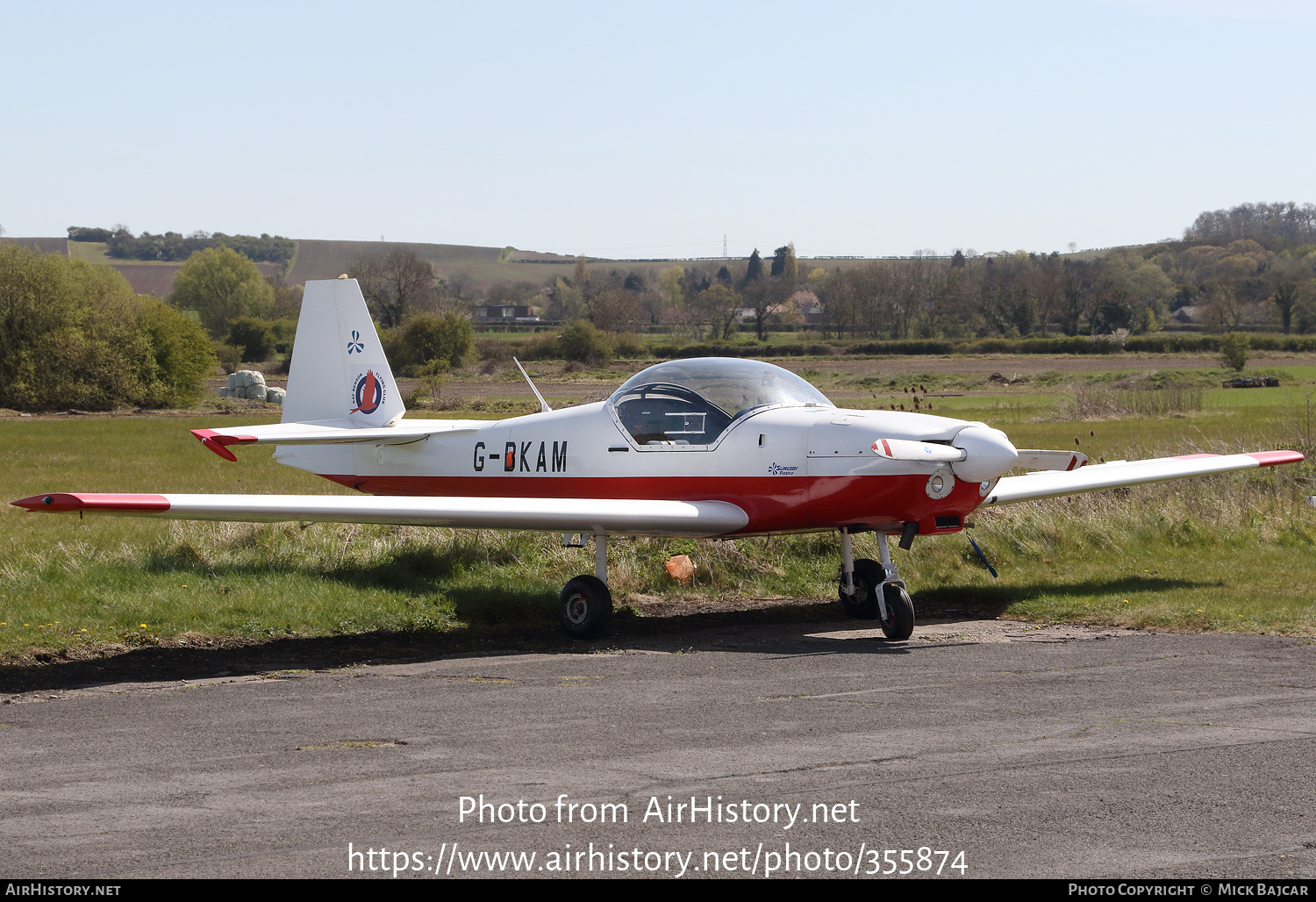 Aircraft Photo of G-BKAM | Slingsby T-67M Firefly | RAF Benson Flying Club | AirHistory.net #355874