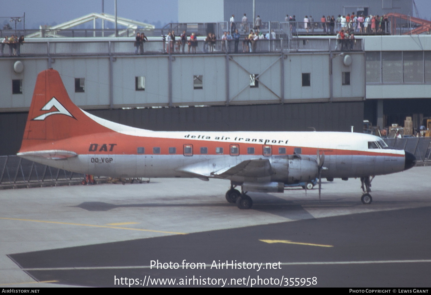 Aircraft Photo of OO-VGP | Convair 440-62 Metropolitan | Delta Air Transport - DAT | AirHistory.net #355958