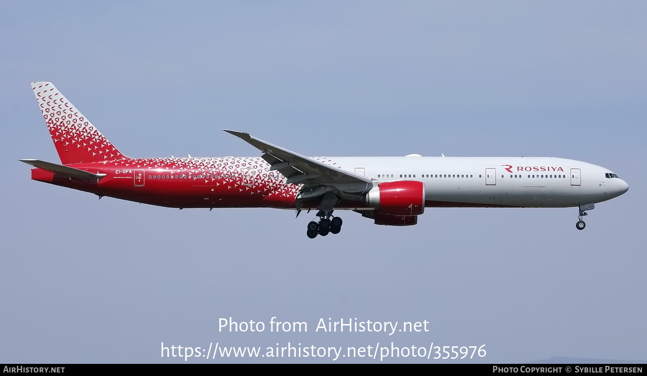 Aircraft Photo of EI-GFA | Boeing 777-31H | Rossiya - Russian Airlines | AirHistory.net #355976