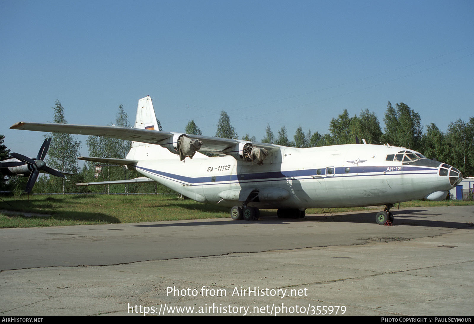 Aircraft Photo of RA-11113 | Antonov An-12B | Aeroflot | AirHistory.net #355979