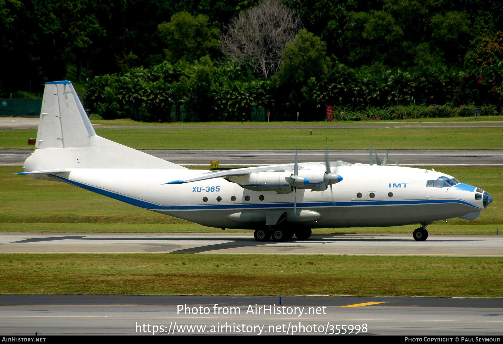 Aircraft Photo of XU-365 | Antonov An-12BP | Imtrec Aviation | AirHistory.net #355998