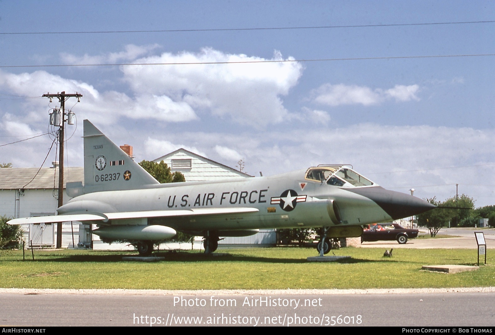 Aircraft Photo of 56-2337 / 0-62337 | Convair TF-102A Delta Dagger | USA - Air Force | AirHistory.net #356018