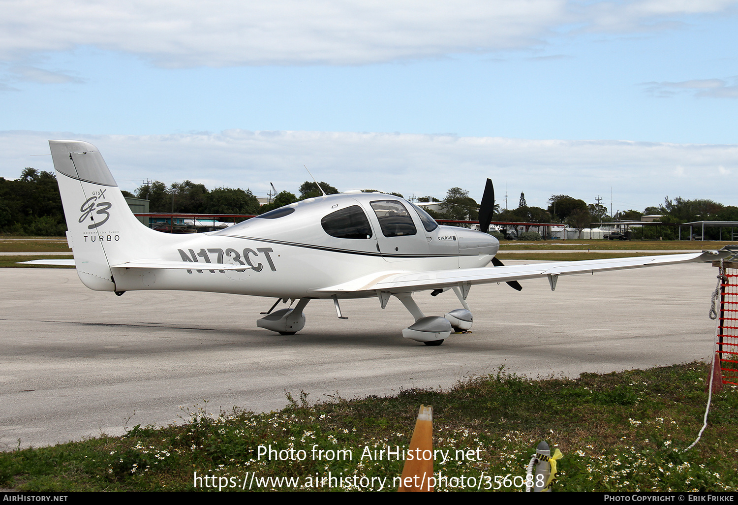 Aircraft Photo of N173CT | Cirrus SR-22 G3-GTSX Turbo | AirHistory.net #356088