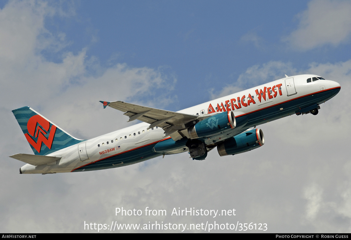 Aircraft Photo of N639AW | Airbus A320-232 | America West Airlines | AirHistory.net #356123