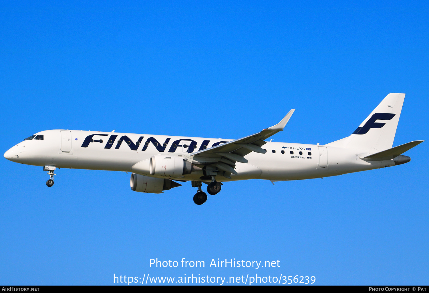 Aircraft Photo of OH-LKG | Embraer 190LR (ERJ-190-100LR) | Finnair | AirHistory.net #356239