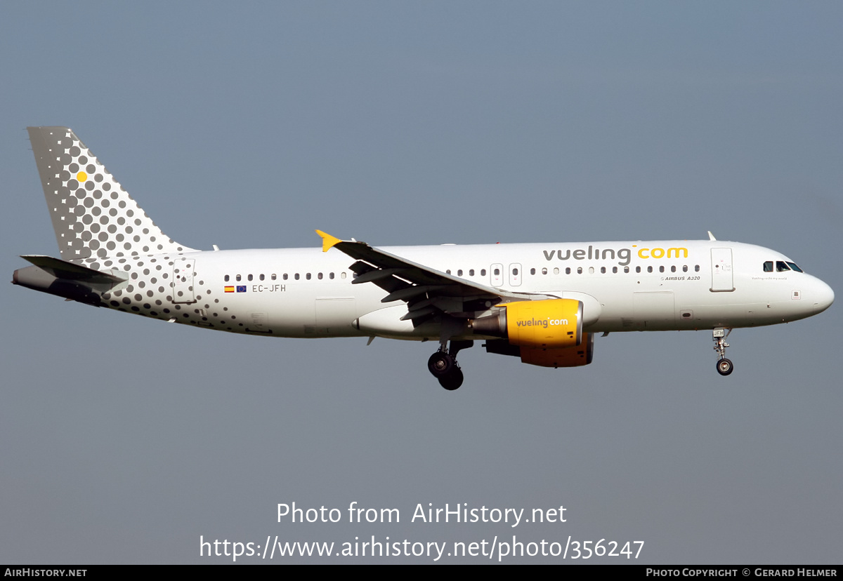 Aircraft Photo of EC-JFH | Airbus A320-214 | Vueling Airlines | AirHistory.net #356247