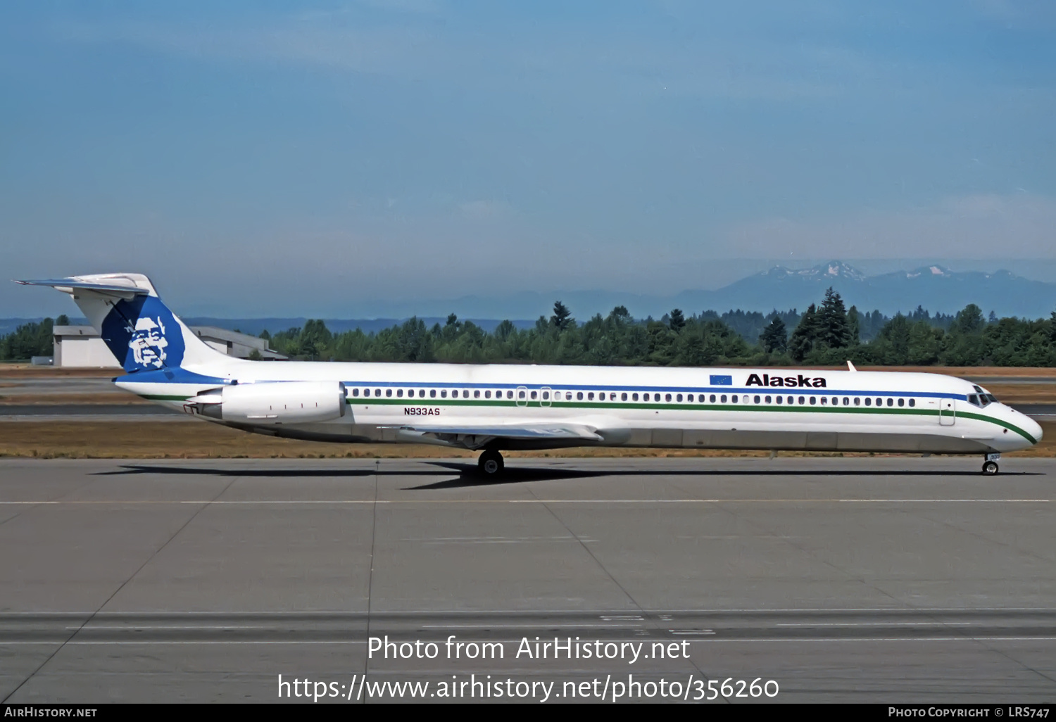 Aircraft Photo of N933AS | McDonnell Douglas MD-83 (DC-9-83) | Alaska Airlines | AirHistory.net #356260