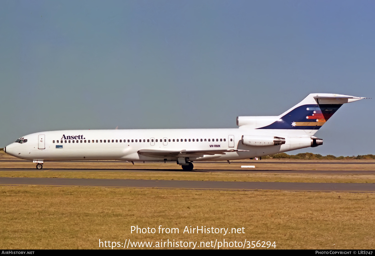 Aircraft Photo of VH-RMK | Boeing 727-277/Adv | Ansett | AirHistory.net #356294