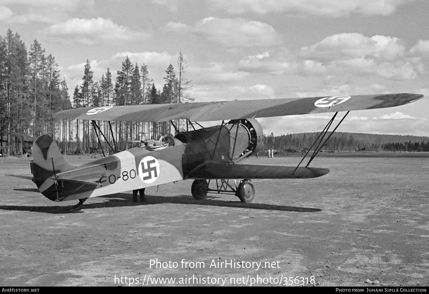 Aircraft Photo of FO-80 | Fokker C-VE | Finland - Air Force | AirHistory.net #356318
