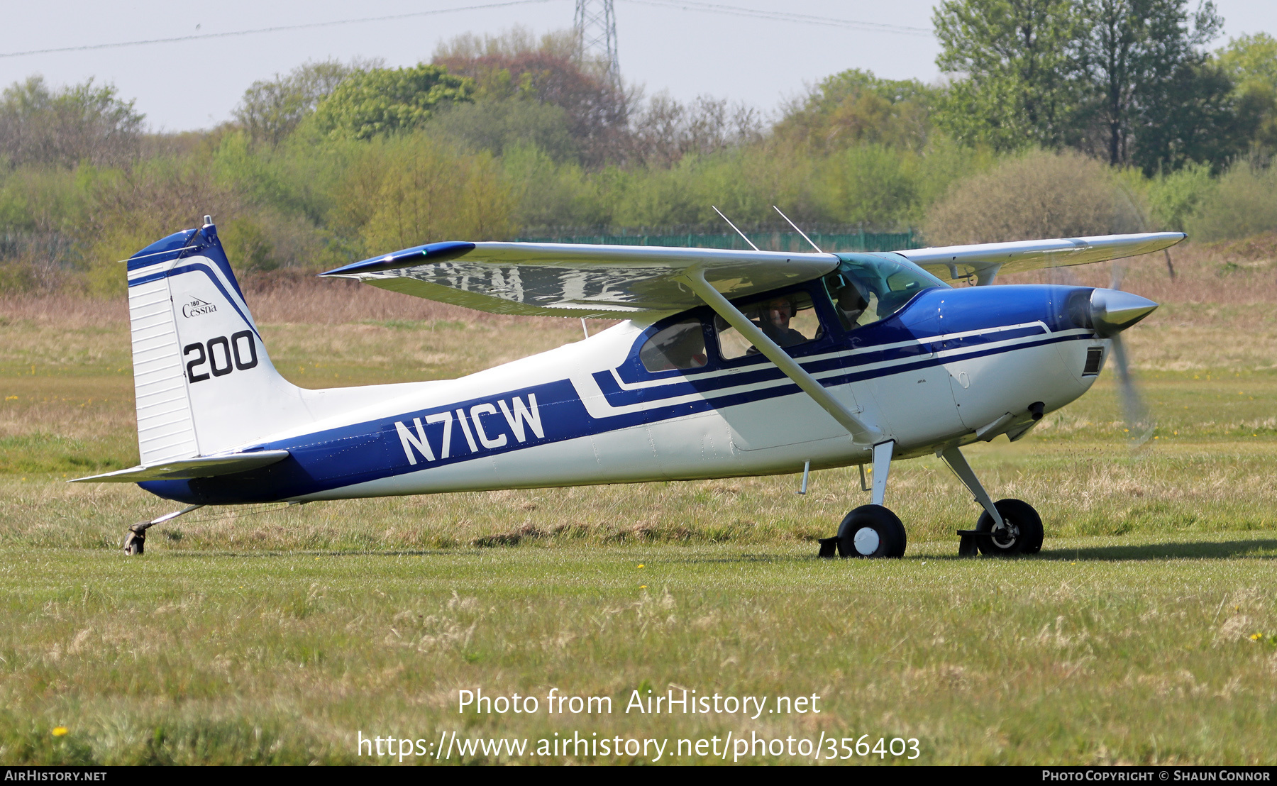 Aircraft Photo of N71CW | Cessna 180E | AirHistory.net #356403