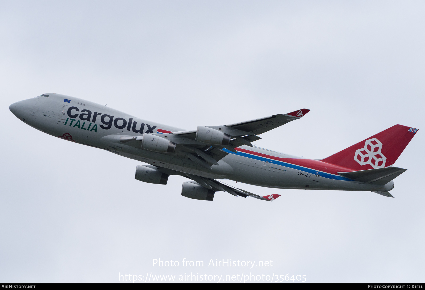 Aircraft Photo of LX-VCV | Boeing 747-4R7F/SCD | Cargolux Italia | AirHistory.net #356405