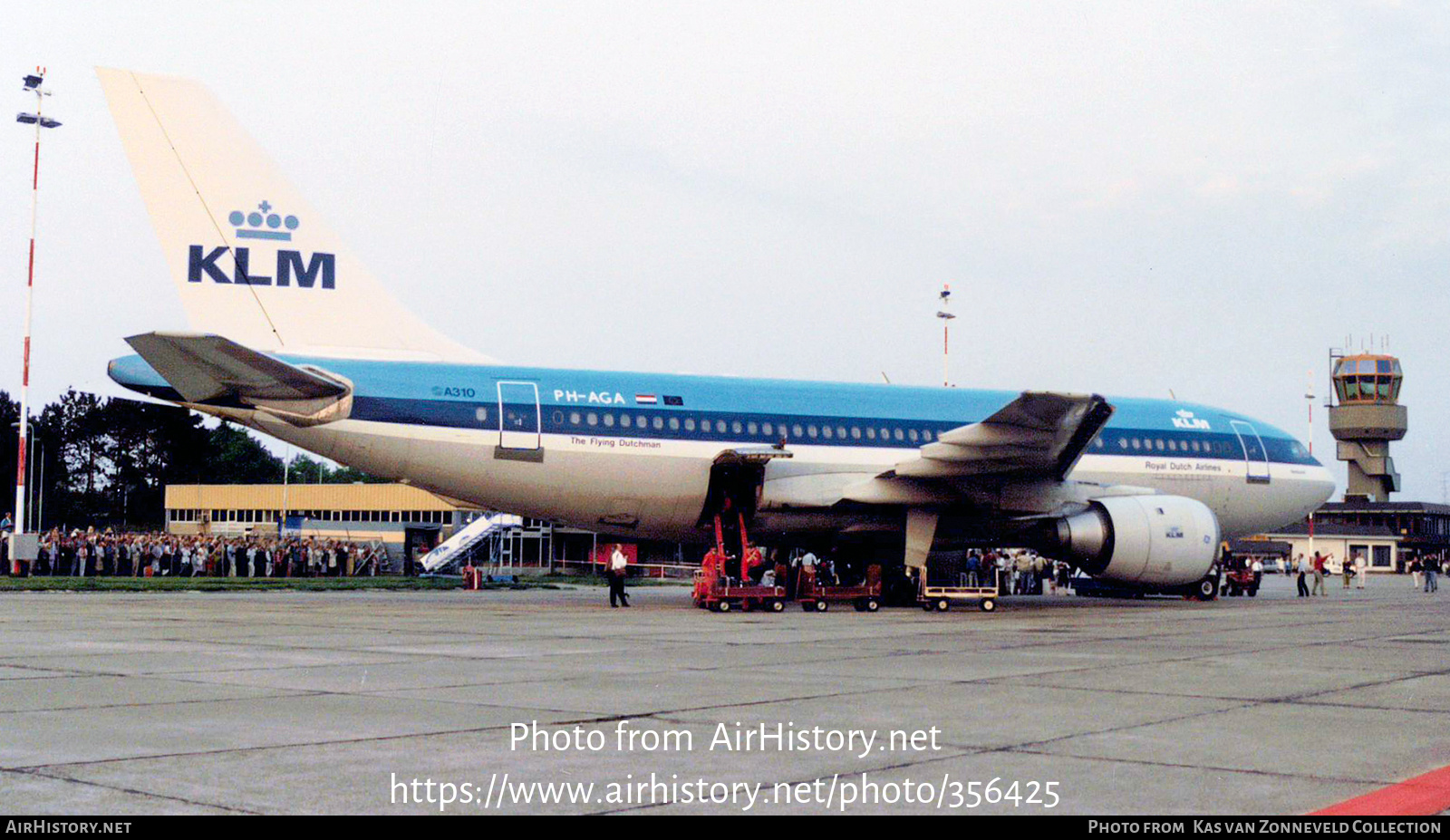 Aircraft Photo of PH-AGA | Airbus A310-203 | KLM - Royal Dutch Airlines | AirHistory.net #356425