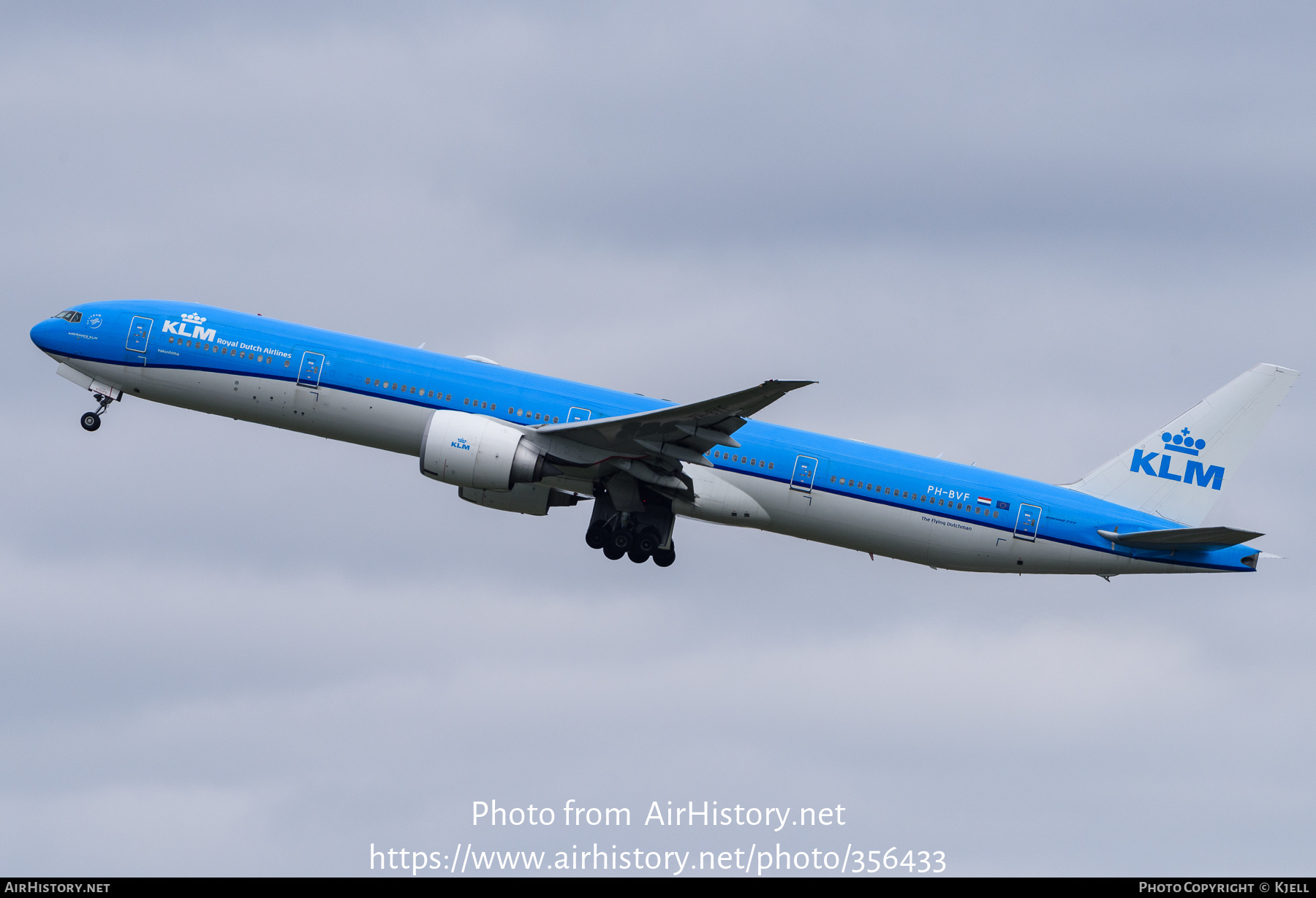 Aircraft Photo of PH-BVF | Boeing 777-306/ER | KLM - Royal Dutch Airlines | AirHistory.net #356433