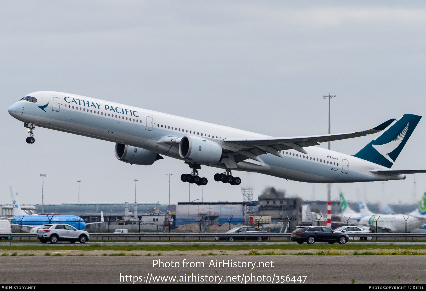 Aircraft Photo Of B-LXK | Airbus A350-1041 | Cathay Pacific Airways ...