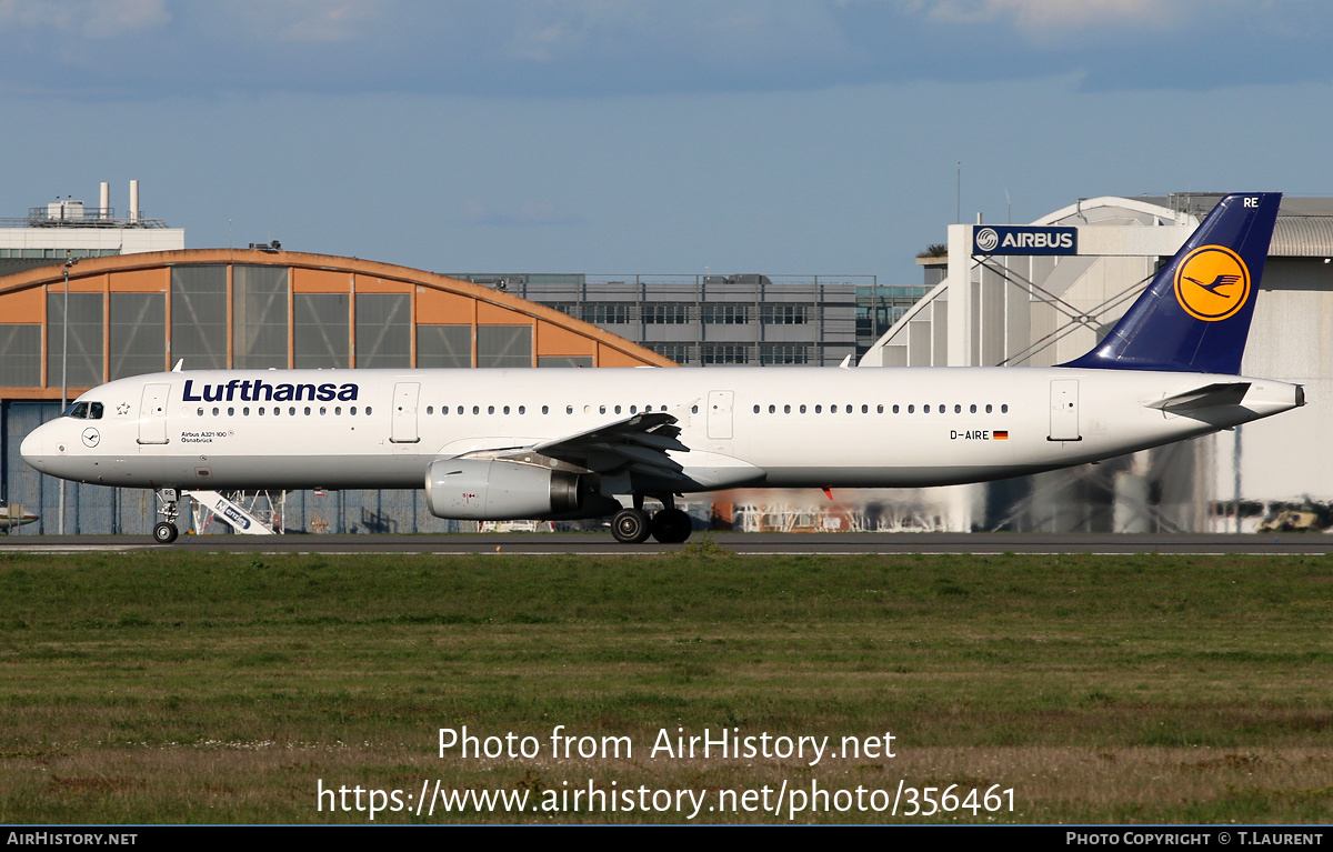 Aircraft Photo of D-AIRE | Airbus A321-131 | Lufthansa | AirHistory.net #356461