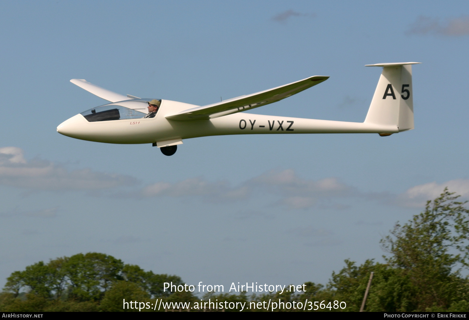 Aircraft Photo of OY-VXZ | Rolladen-Schneider LS-1F | AirHistory.net #356480