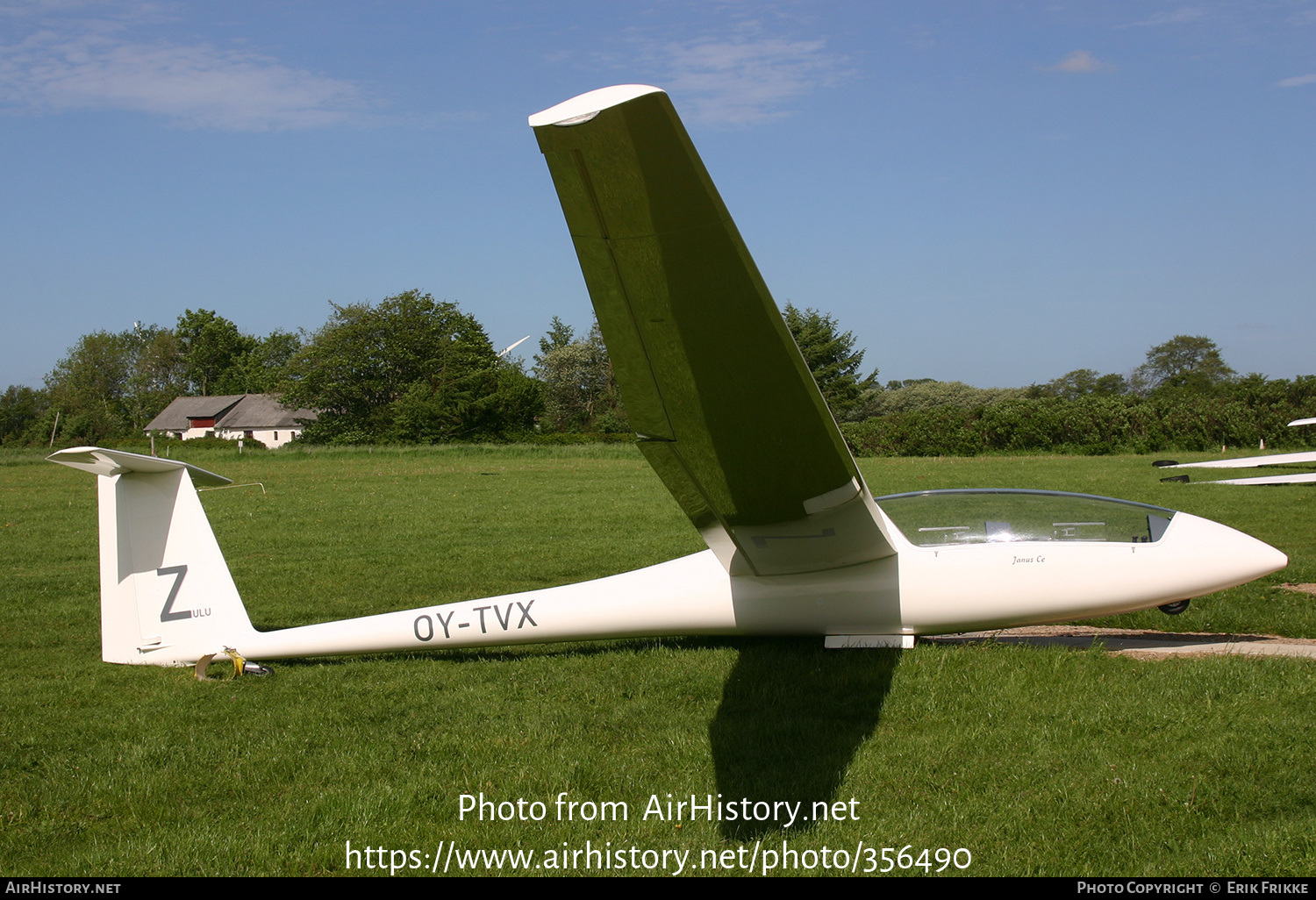 Aircraft Photo of OY-TVX | Schempp-Hirth HS-6 Janus Ce | AirHistory.net #356490