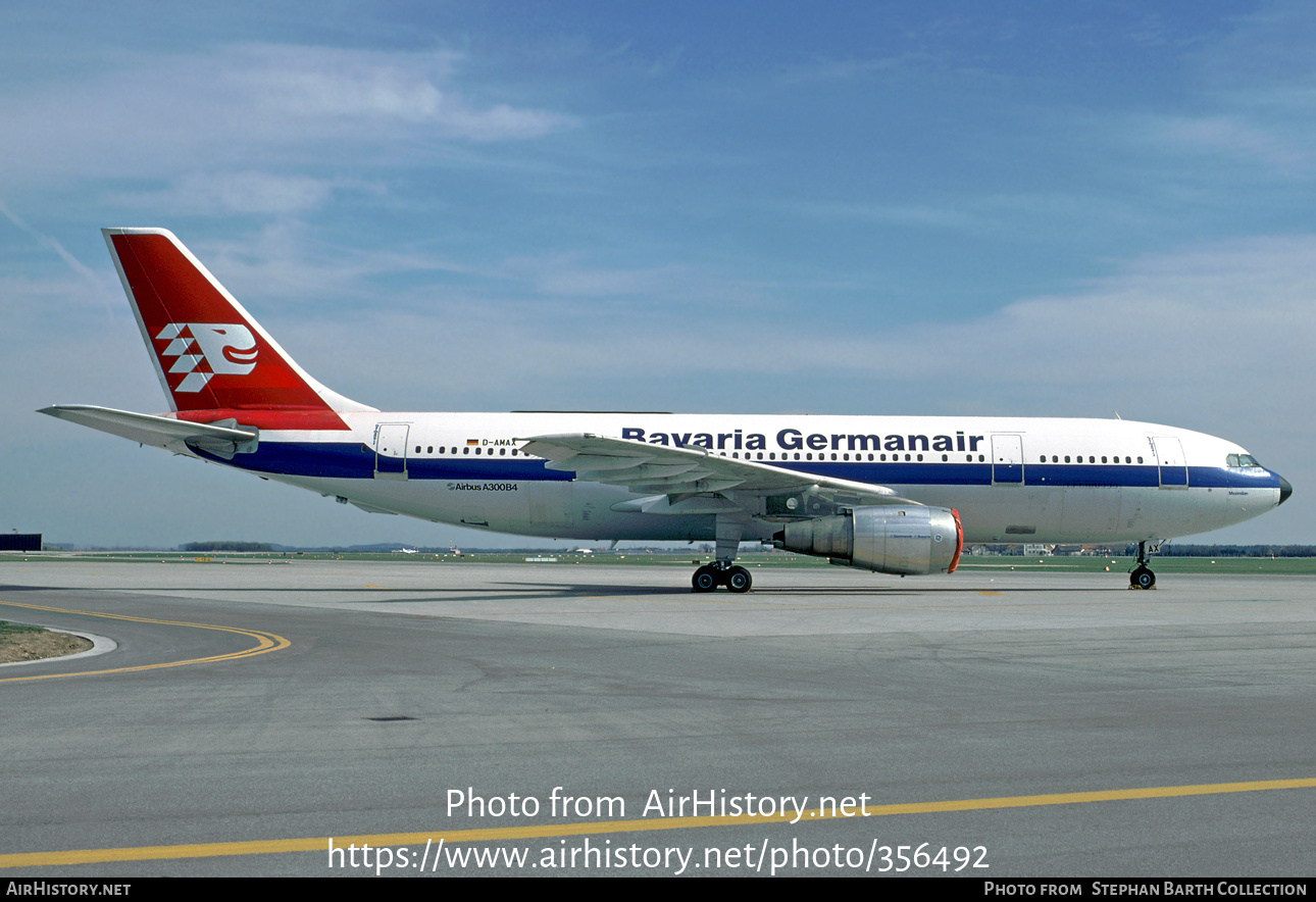 Aircraft Photo of D-AMAX | Airbus A300B4-103 | Bavaria Germanair | AirHistory.net #356492