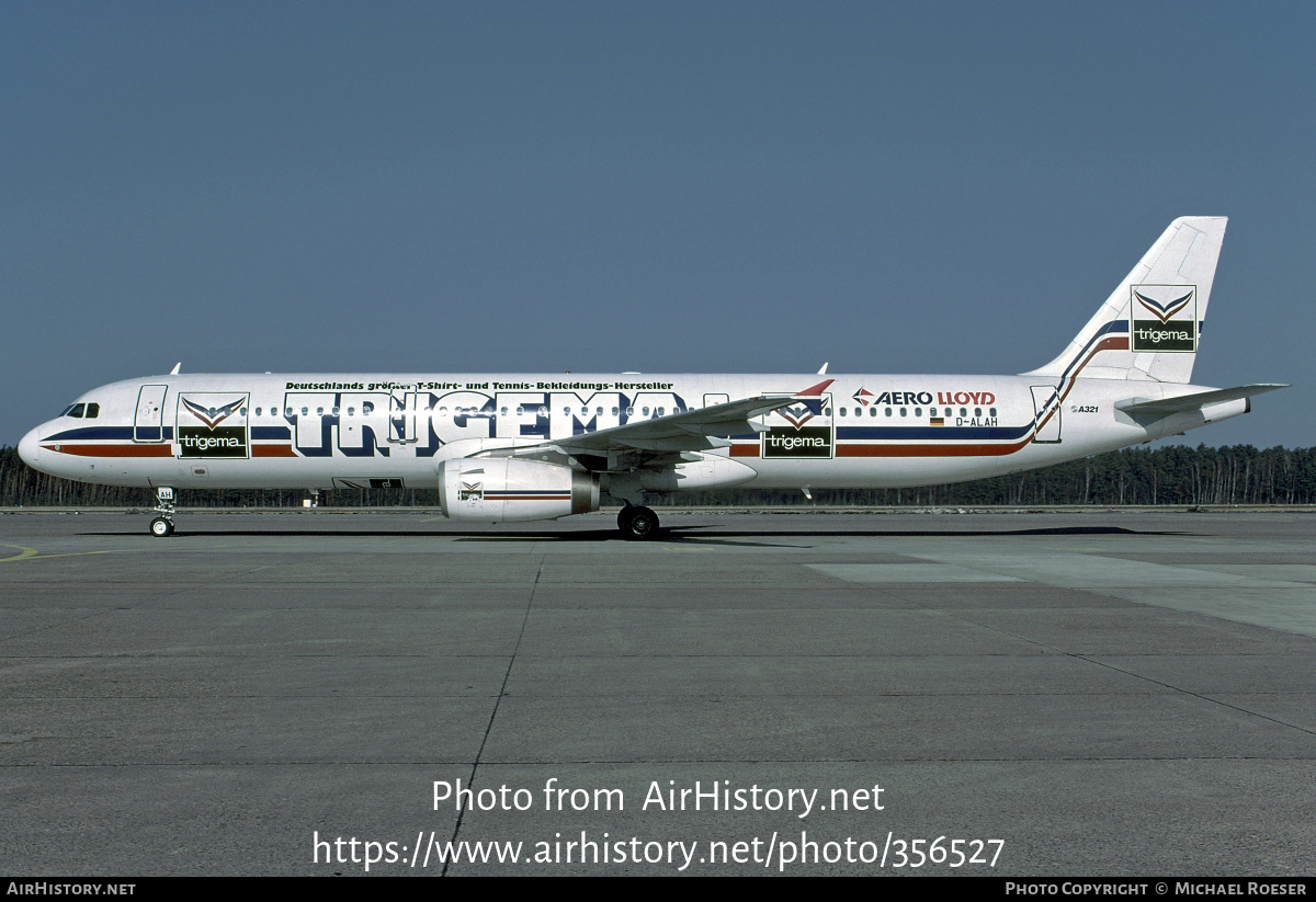 Aircraft Photo of D-ALAH | Airbus A321-231 | Aero Lloyd | AirHistory.net #356527