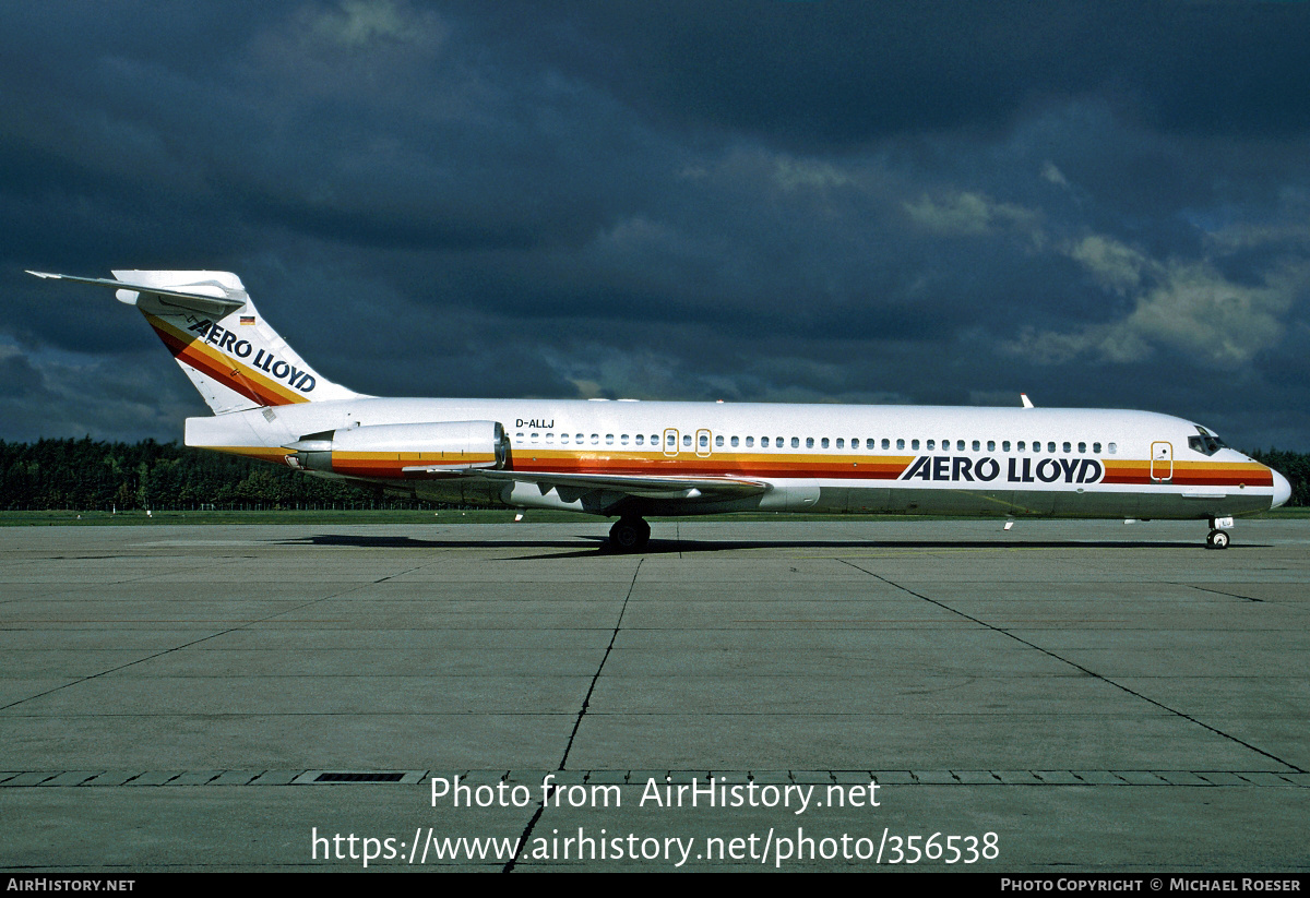 Aircraft Photo of D-ALLJ | McDonnell Douglas MD-87 (DC-9-87) | Aero Lloyd | AirHistory.net #356538