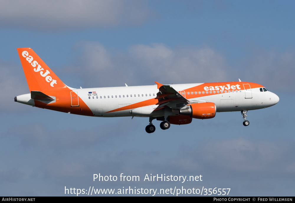 Aircraft Photo of OE-IZE | Airbus A320-214 | EasyJet | AirHistory.net #356557