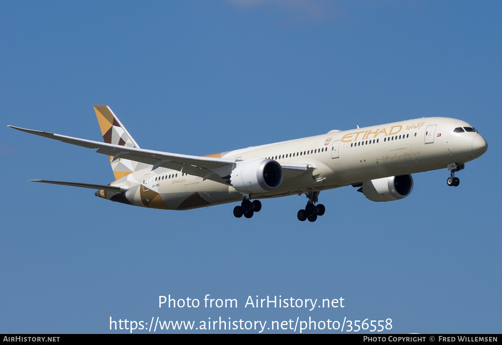 Aircraft Photo of A6-BMG | Boeing 787-10 Dreamliner | Etihad Airways | AirHistory.net #356558