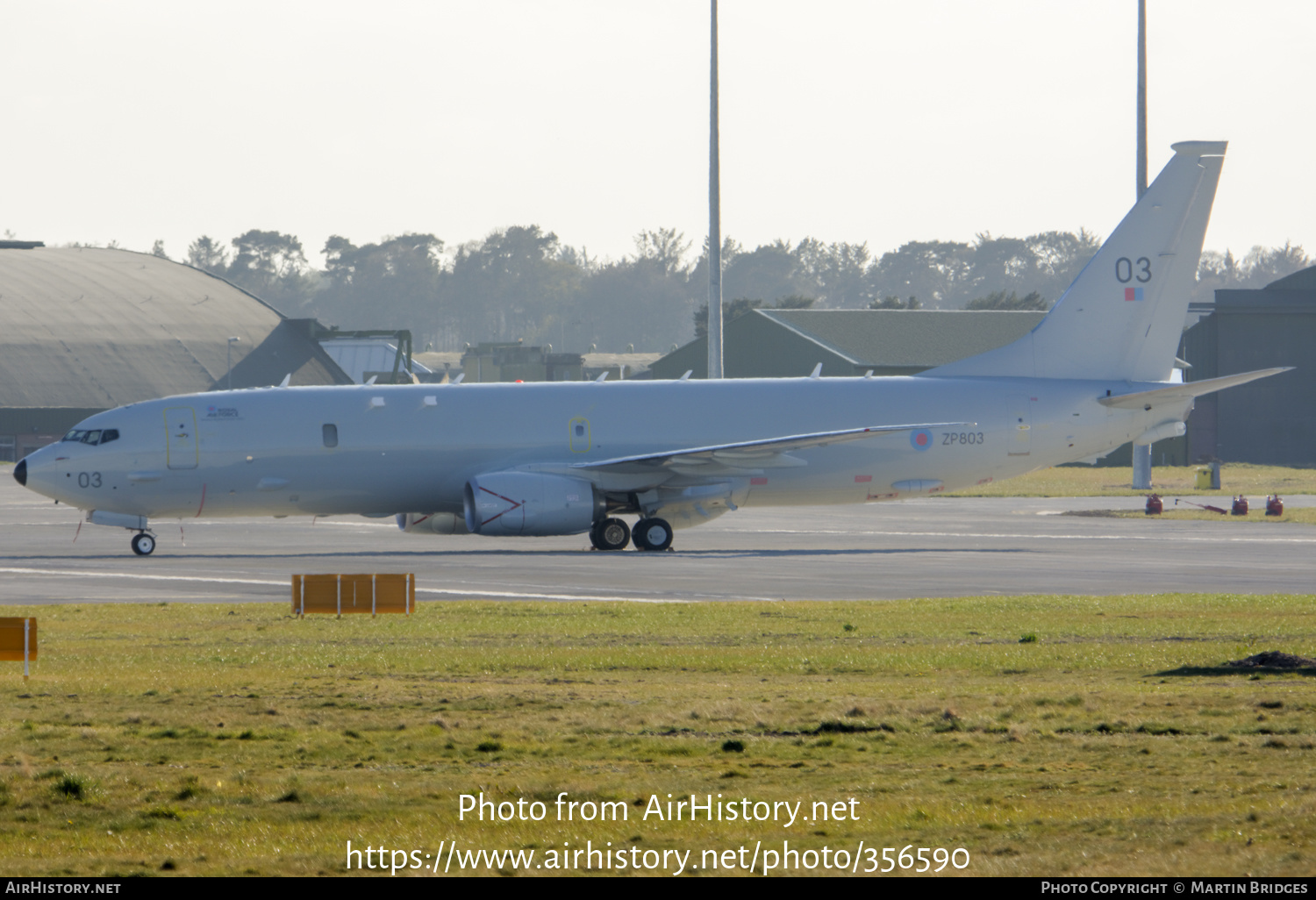 Aircraft Photo of ZP803 | Boeing P-8A Poseidon MRA1 | UK - Air Force | AirHistory.net #356590