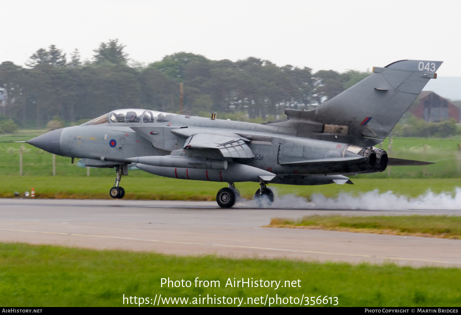 Aircraft Photo of ZA551 | Panavia Tornado GR4 | UK - Air Force | AirHistory.net #356613