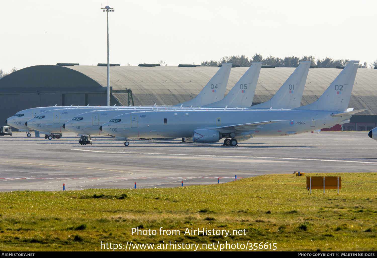 Aircraft Photo of ZP802 | Boeing P-8A Poseidon MRA1 | UK - Air Force | AirHistory.net #356615