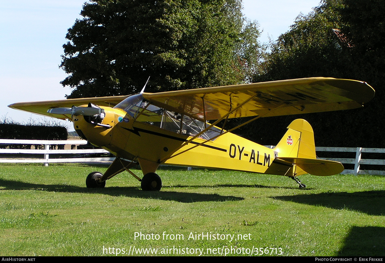 Aircraft Photo of OY-ALM | Piper L-4A(85) Cub (O-59A/J-3C-85) | AirHistory.net #356713