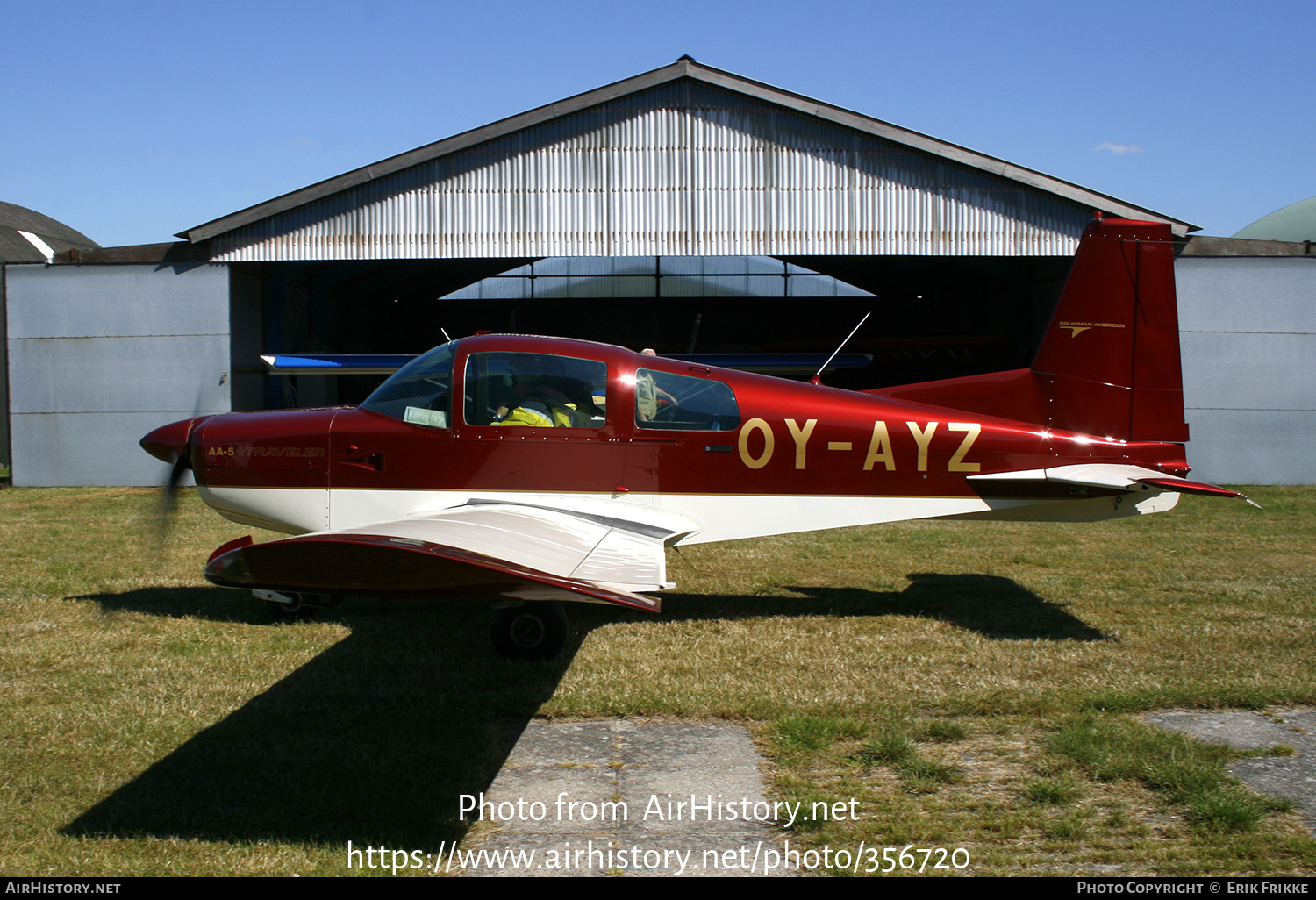 Aircraft Photo of OY-AYZ | Grumman American AA-5 Traveler | AirHistory.net #356720