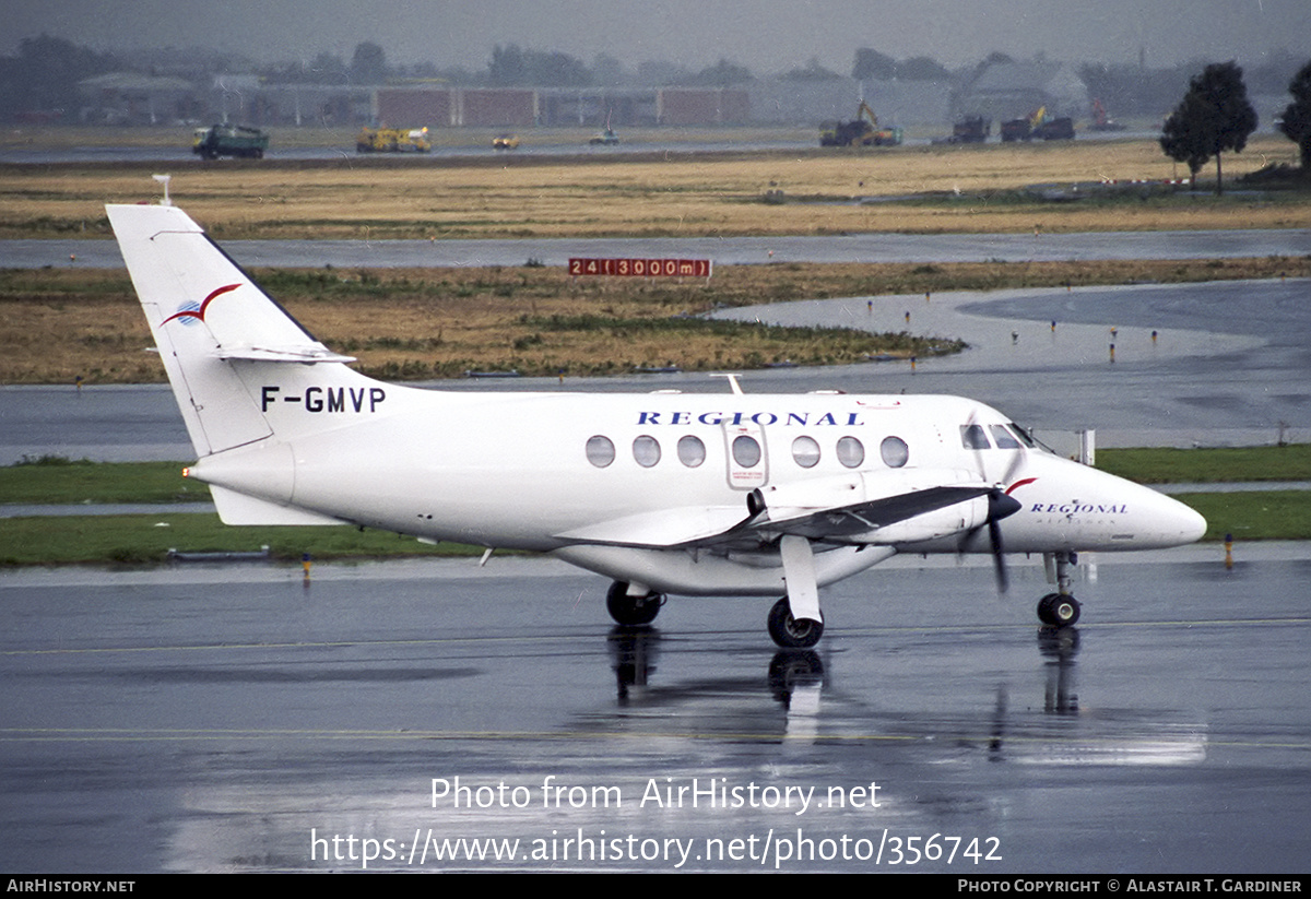 Aircraft Photo of F-GMVP | British Aerospace BAe-3201 Jetstream Super 31 | Régional Airlines | AirHistory.net #356742