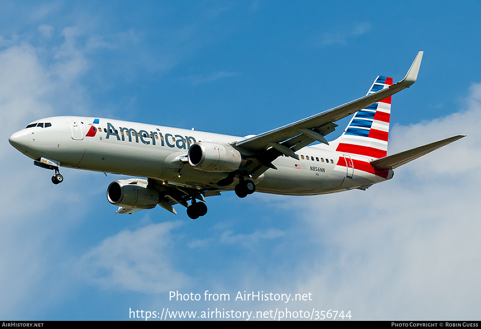 Aircraft Photo of N856NN | Boeing 737-823 | American Airlines | AirHistory.net #356744