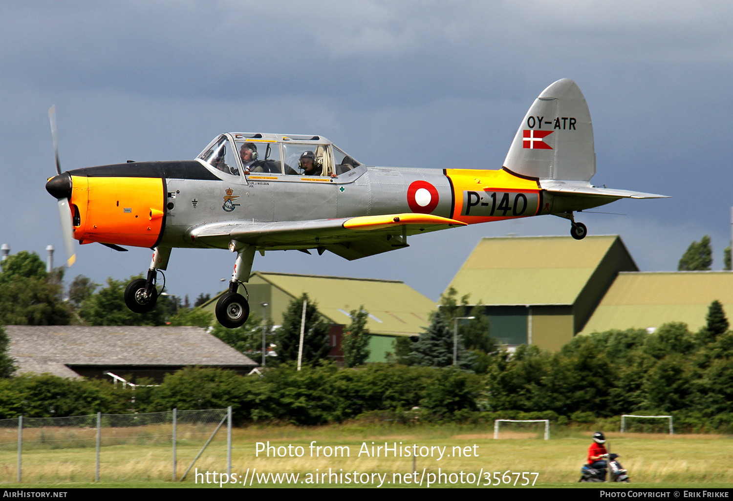 Aircraft Photo of OY-ATR / P-140 | De Havilland DHC-1 Chipmunk 22 | Denmark - Air Force | AirHistory.net #356757