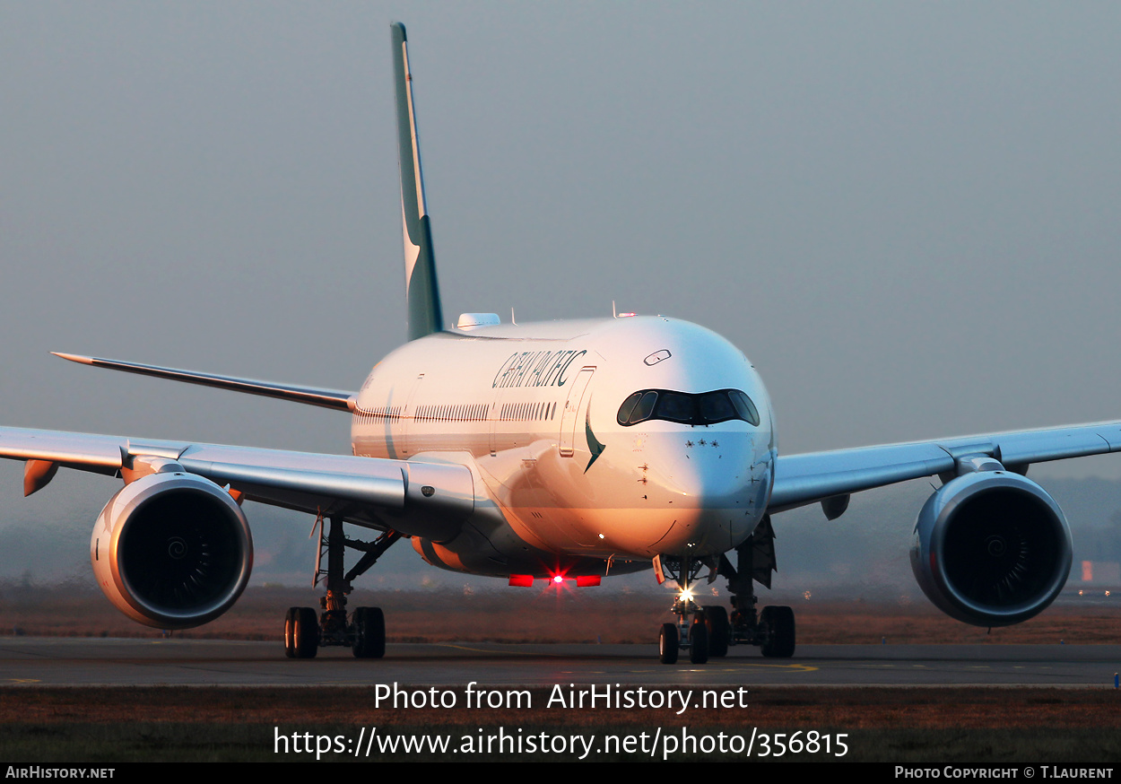 Aircraft Photo of B-LRK | Airbus A350-941 | Cathay Pacific Airways | AirHistory.net #356815