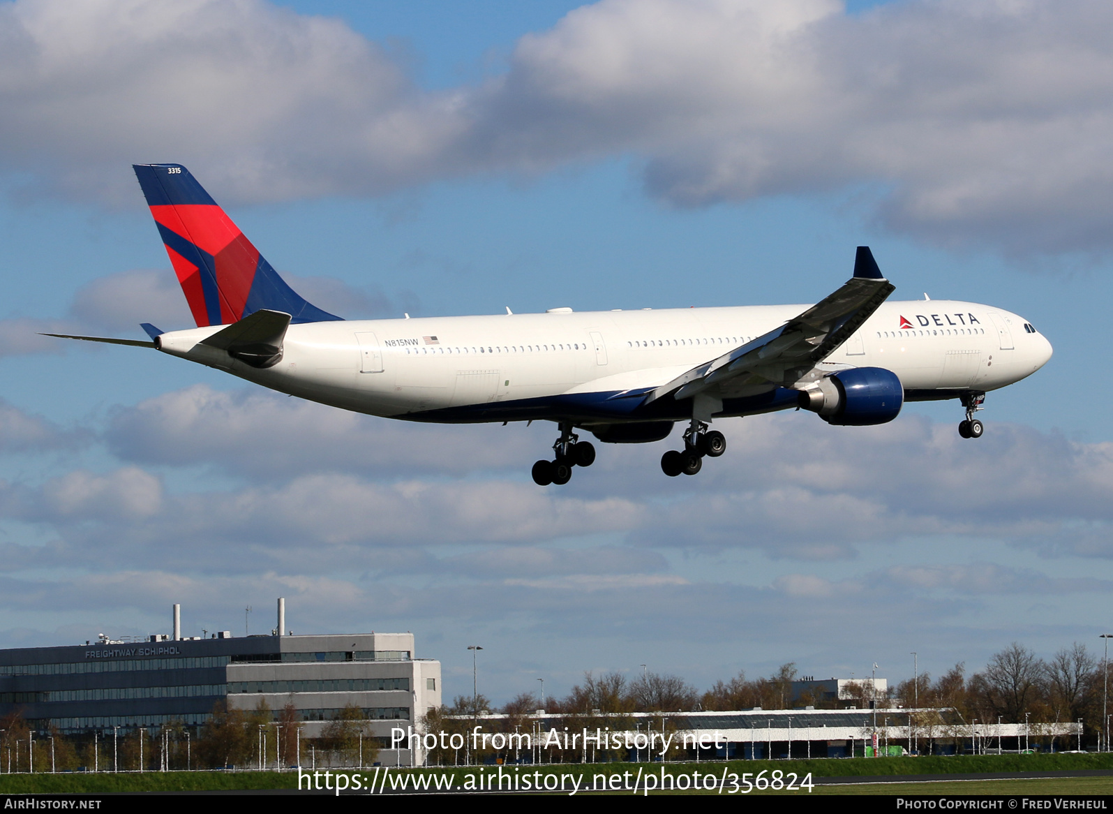 Aircraft Photo of N815NW | Airbus A330-323 | Delta Air Lines | AirHistory.net #356824