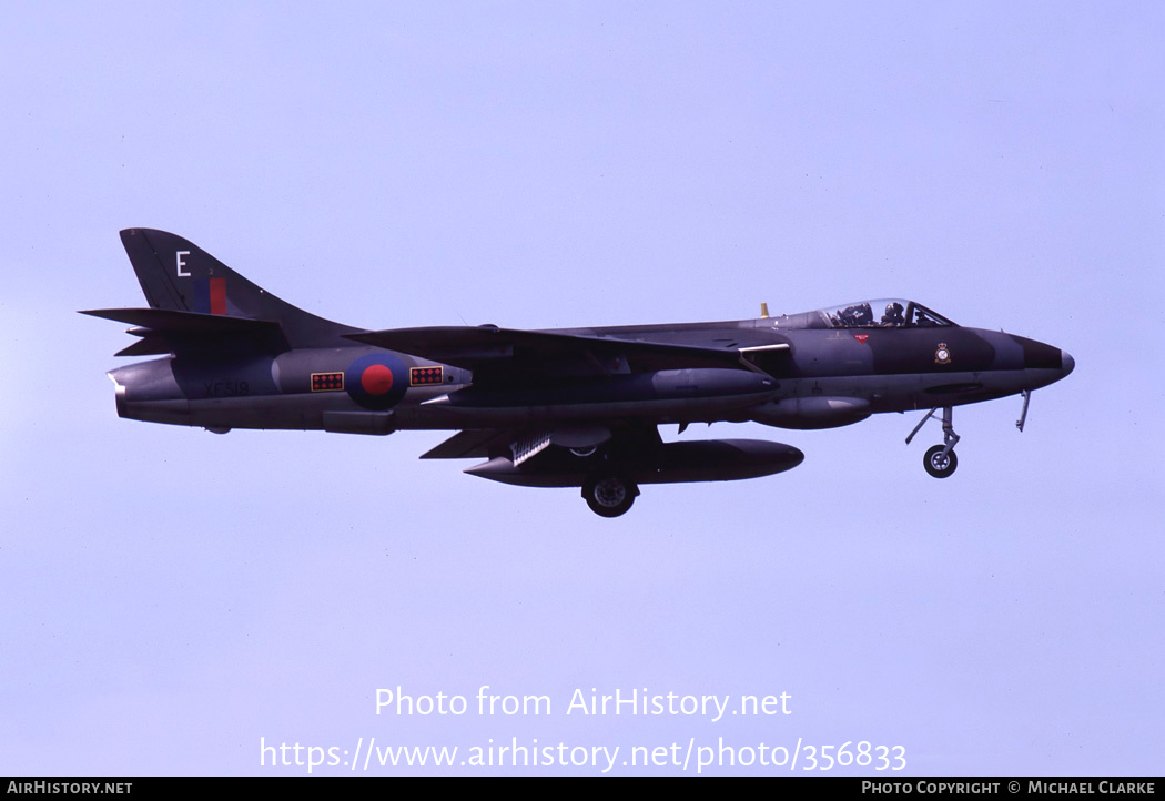 Aircraft Photo of XF519 | Hawker Hunter FGA9 | UK - Air Force | AirHistory.net #356833