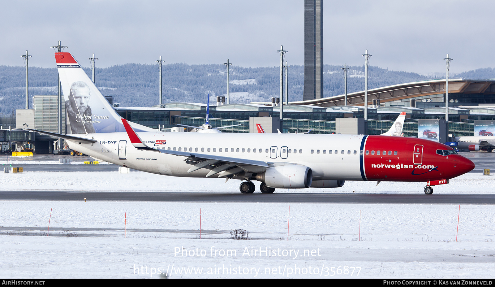 Aircraft Photo of LN-DYF | Boeing 737-8JP | Norwegian | AirHistory.net #356877