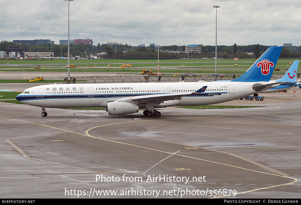 Aircraft Photo of B-1063 | Airbus A330-343E | China Southern Airlines | AirHistory.net #356879