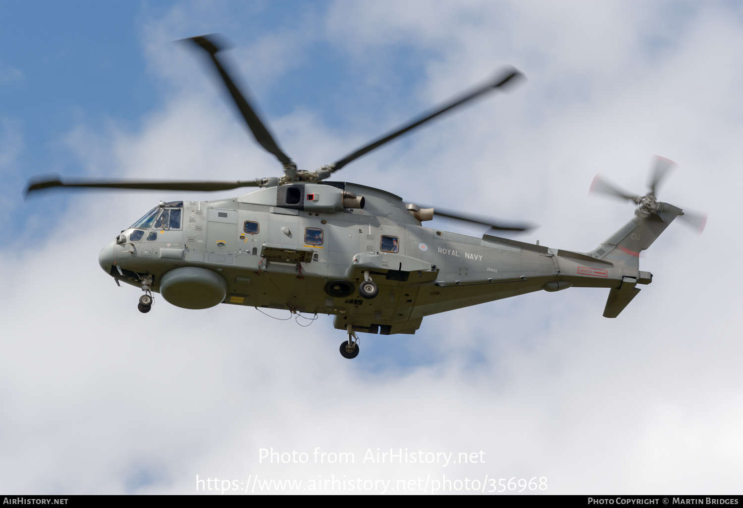 Aircraft Photo of ZH842 | EHI EH101-111 Merlin HM2 | UK - Navy | AirHistory.net #356968