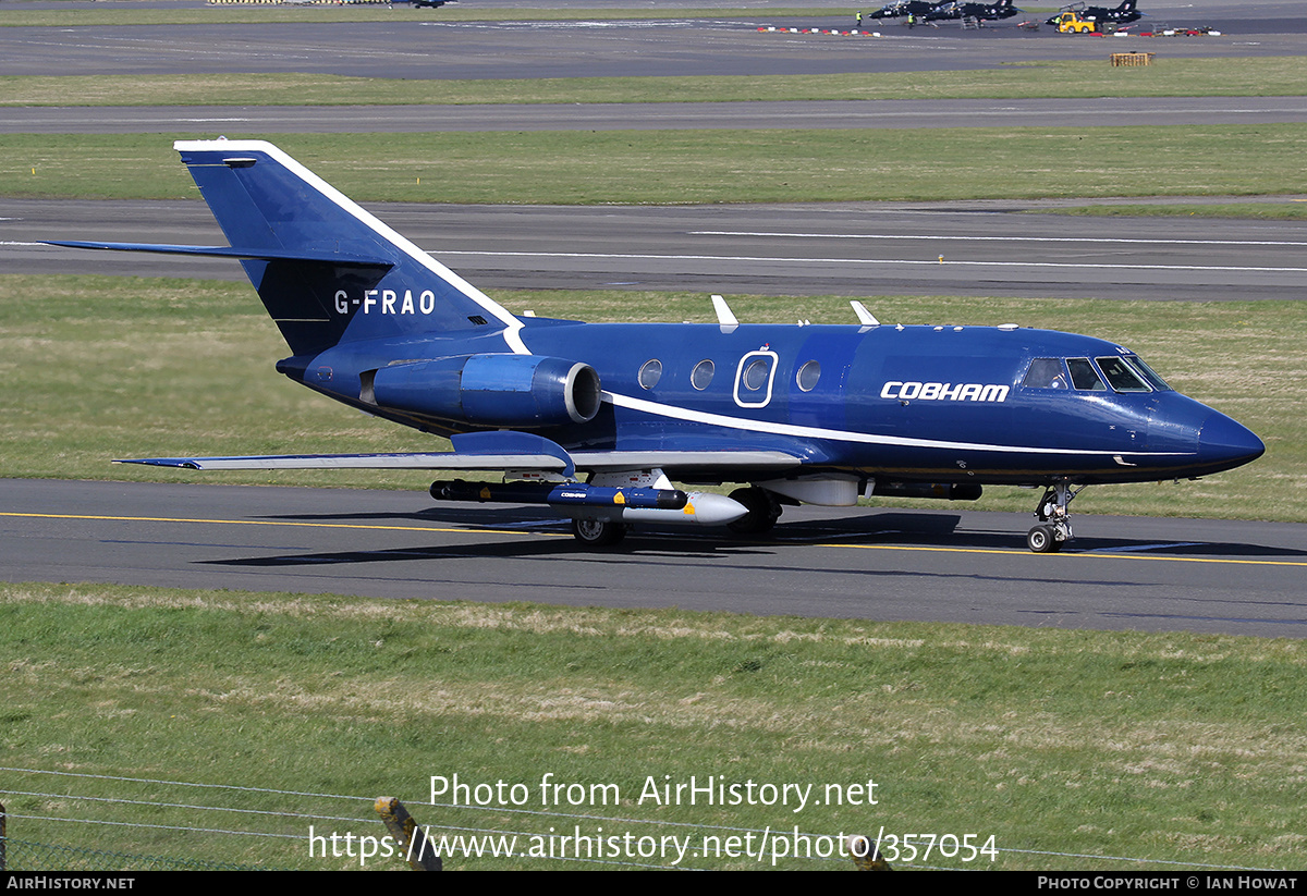 Aircraft Photo of G-FRAO | Dassault Falcon 20DC | Cobham Aviation Services | AirHistory.net #357054