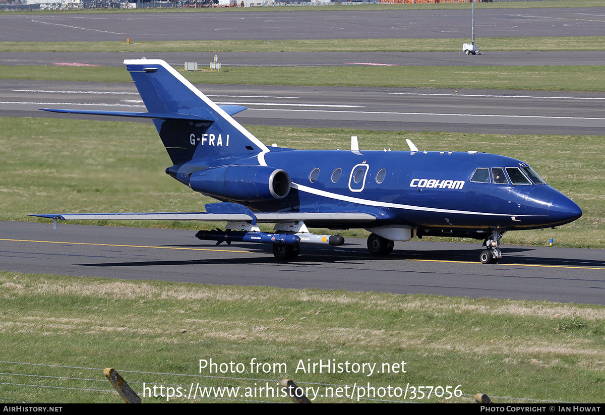 Aircraft Photo of G-FRAI | Dassault Falcon 20E | Cobham Aviation Services | AirHistory.net #357056